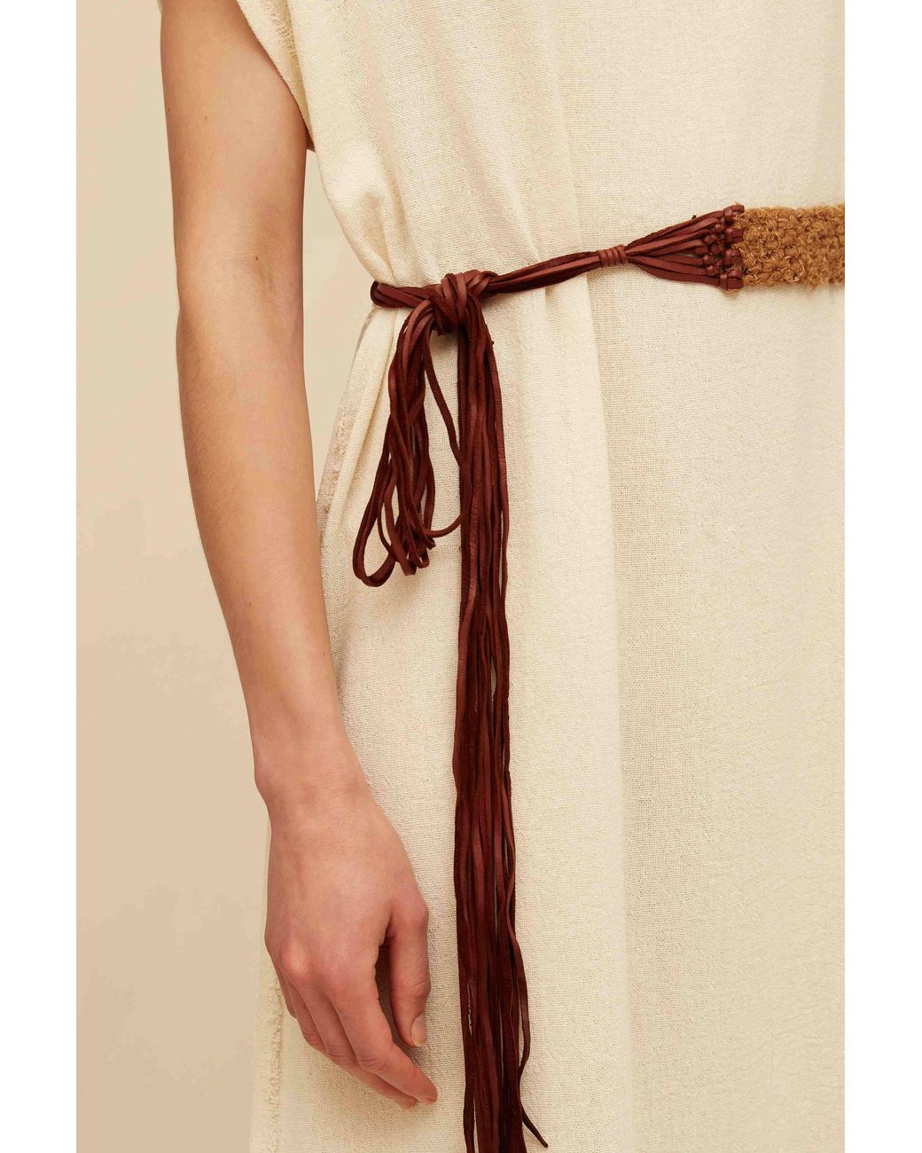 Caravana Brown Balche Belt Cotton Jute