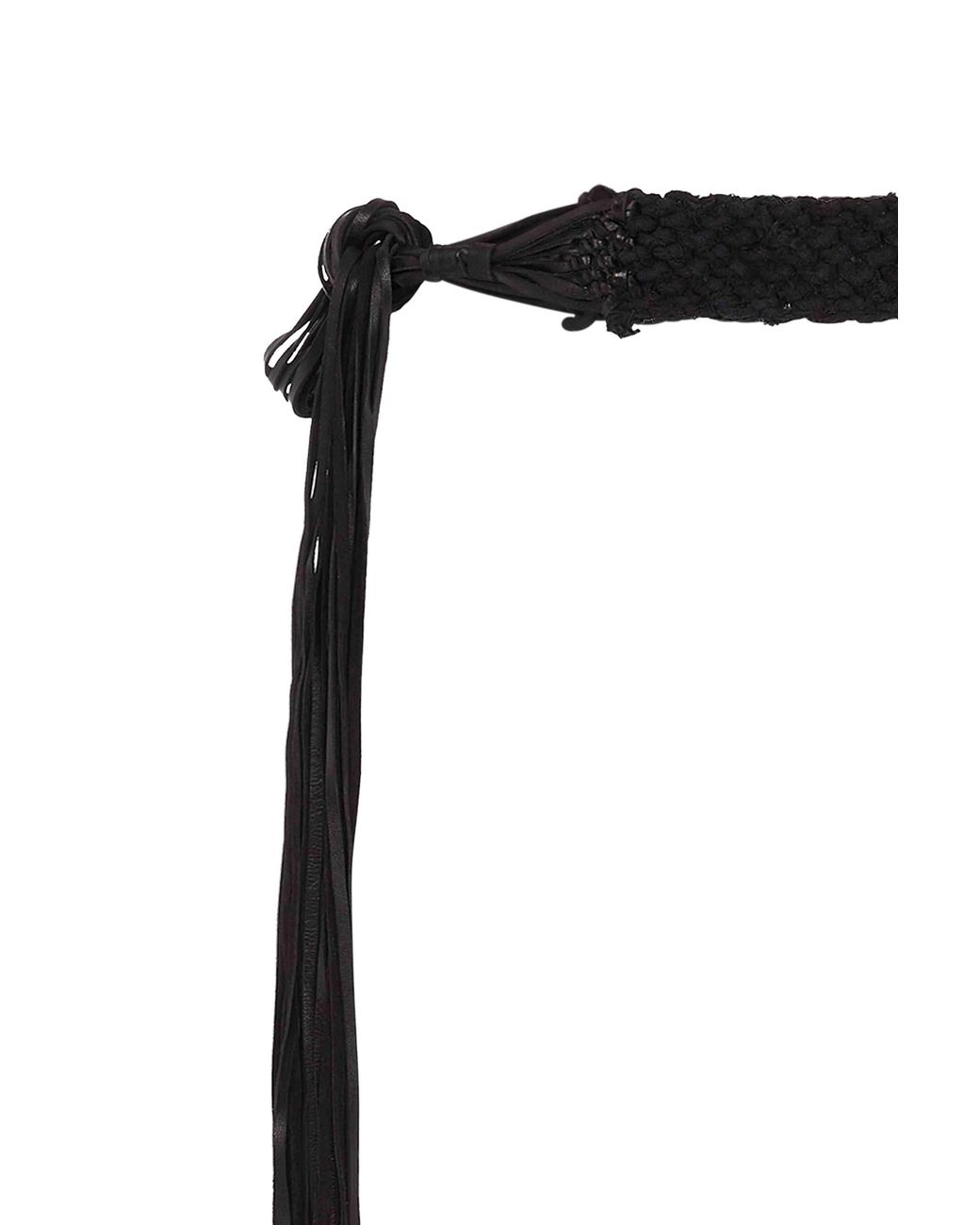 Caravana Black Balche Belt Cotton Jute