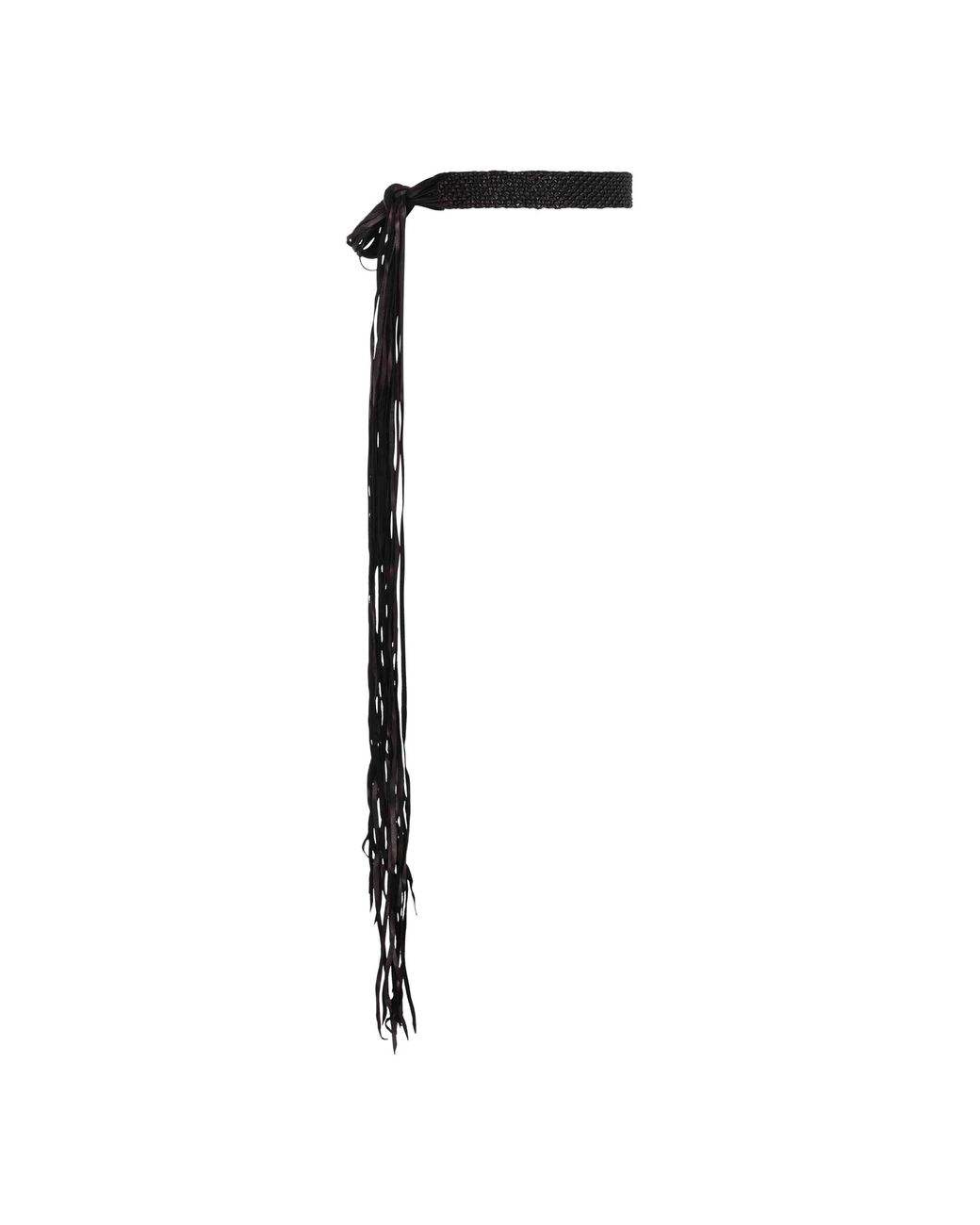 Caravana Black Balche Belt Cotton Jute