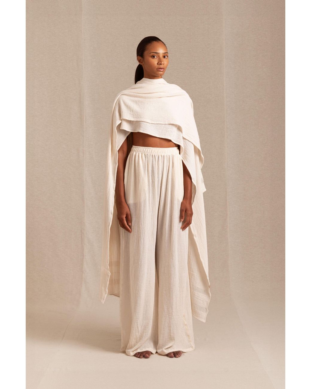 Caravana Natural Nuxini Pants Cotton Gauze