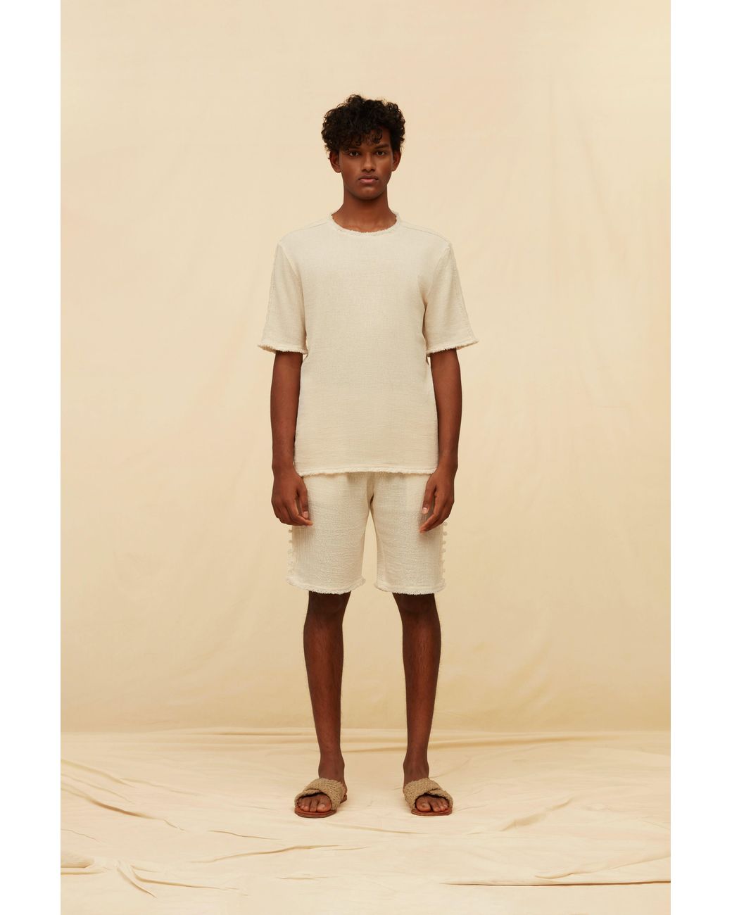 Caravana Natural Noelis Shirt Cotton Jute for men