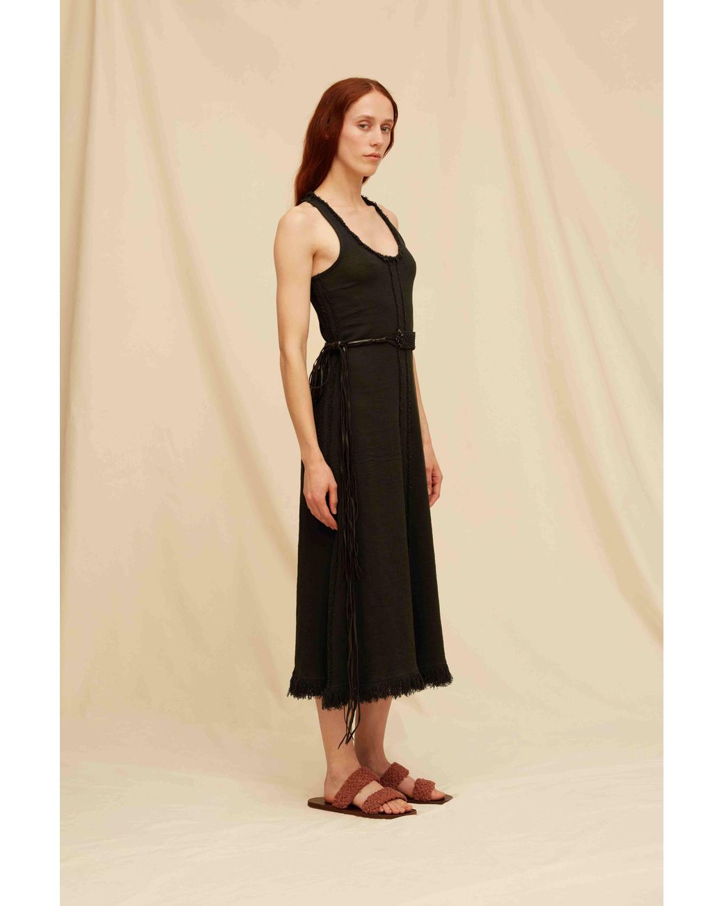 Caravana Black Balche Belt Cotton Jute