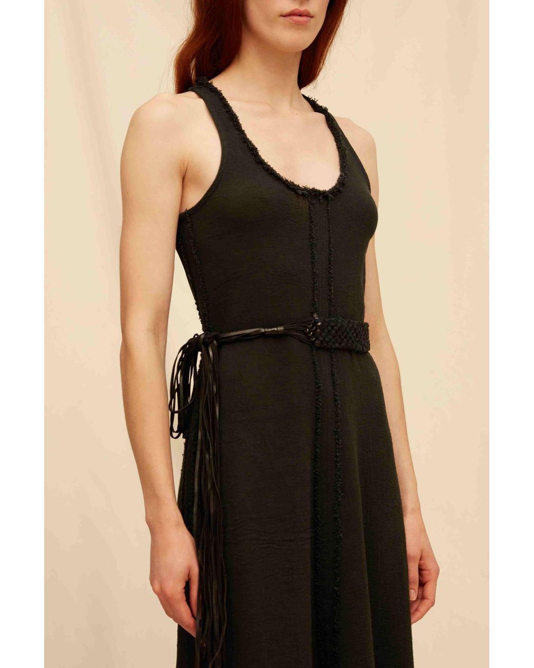 Caravana Black Balche Belt Cotton Jute