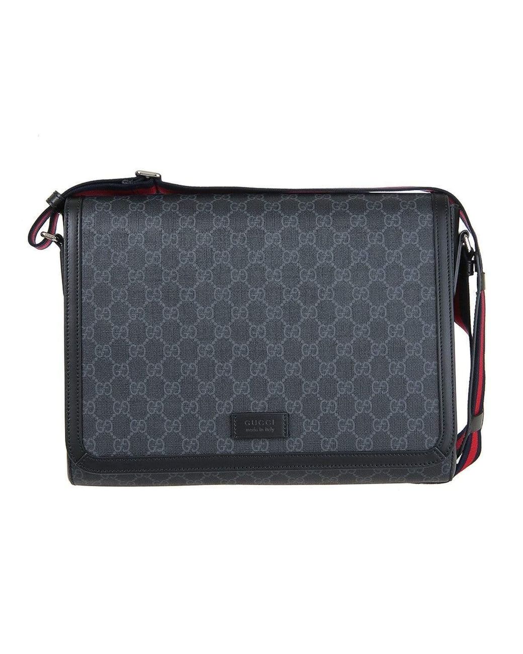 gg black flap messenger