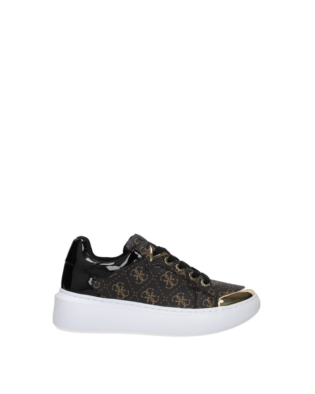 brown guess sneakers