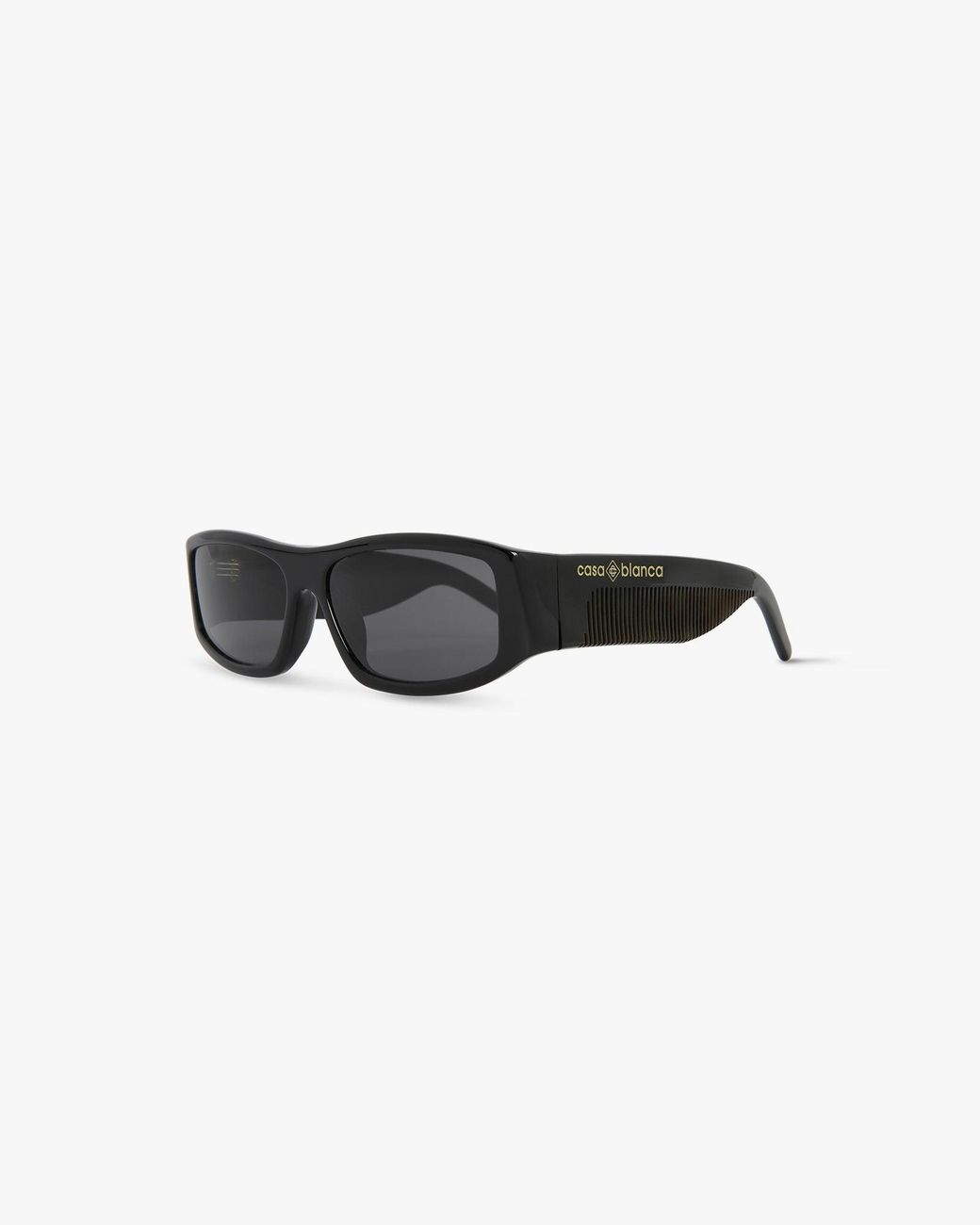 Casablanca Paris Black Streamline Sunglasses By for men