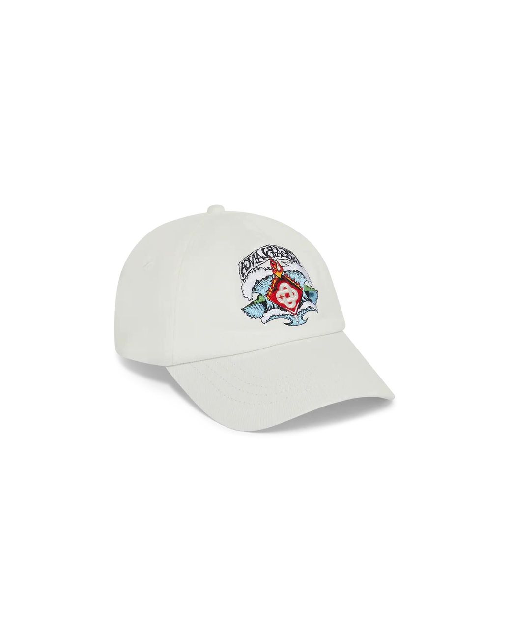 Casablanca Paris White Casquette Waves for men