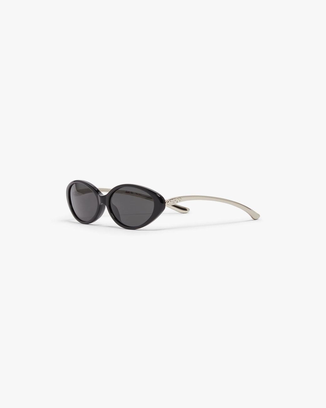 Casablanca Paris White Oval Curve Sunglasses By for men