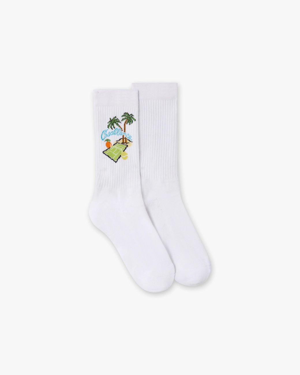 Casablanca Paris White Astral Plane Socks, By for men