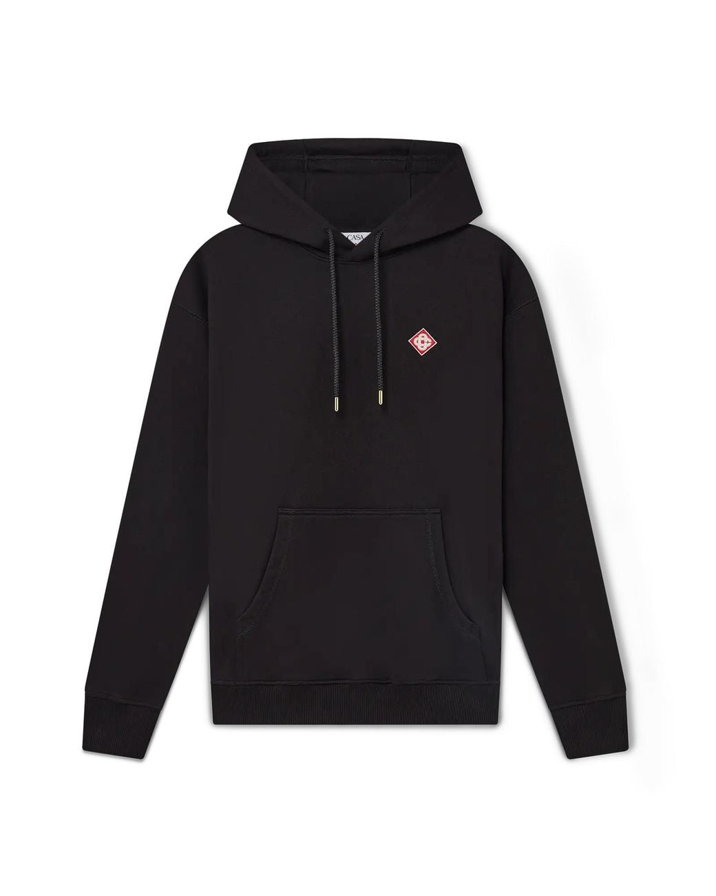 Casablanca Paris Black Sweat À Capuche Avec Logo Losange for men