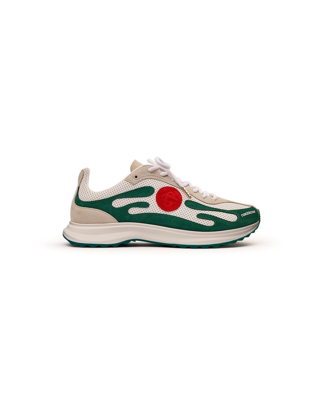 Casablanca Paris Green Stade Sneaker, Size By for men