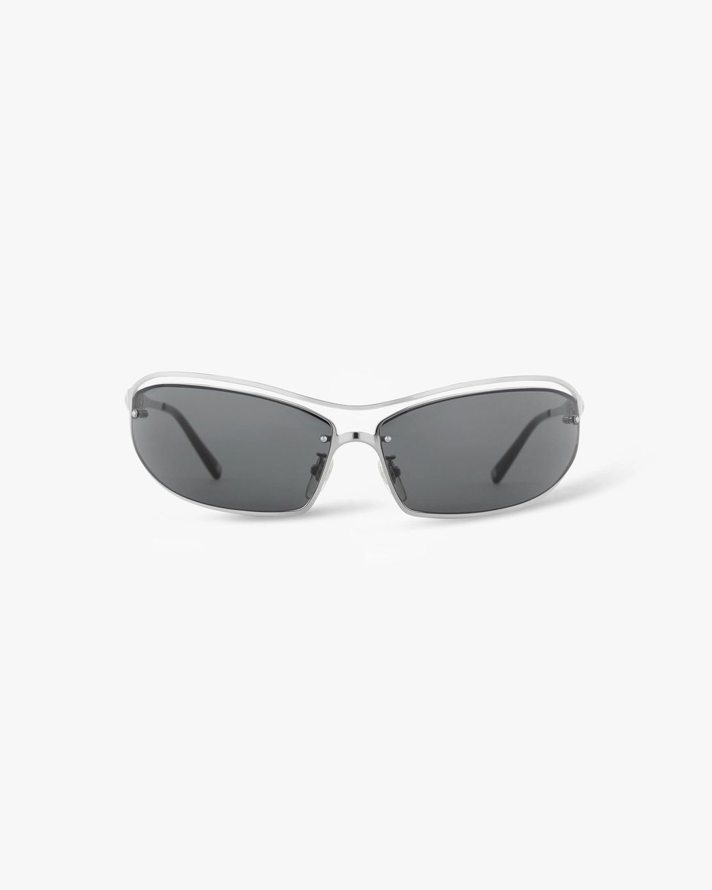 Casablanca Paris Gray Spiral Sunglasses By for men