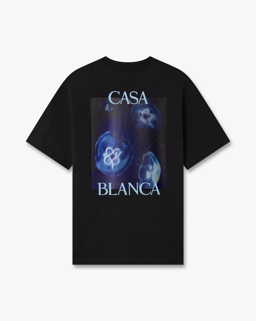 Casablanca Paris Black Meduse Short Sleeve T-Shirt, By for men