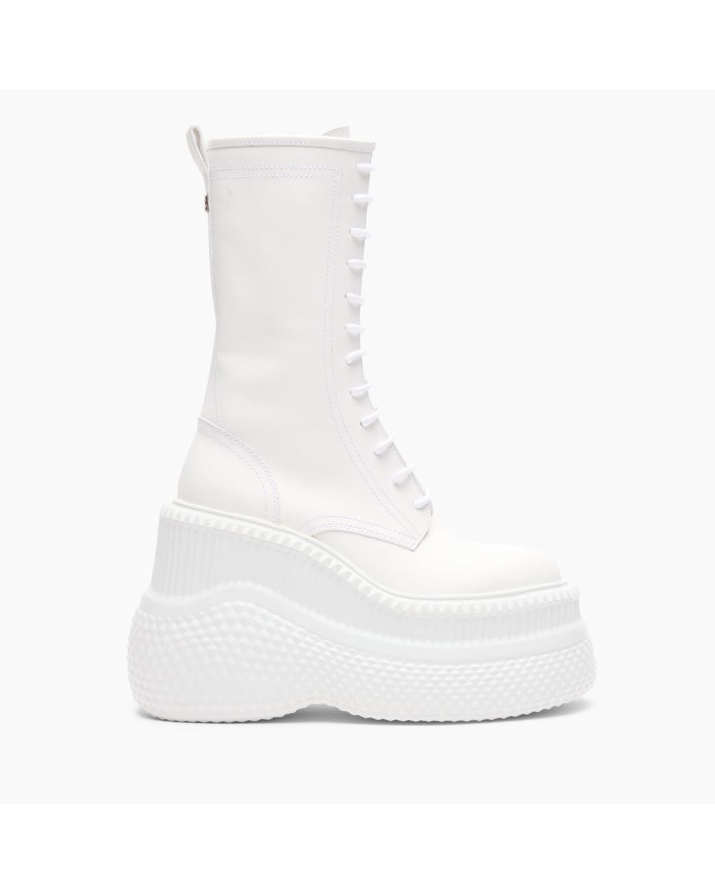 Casadei White Mammouth Boot