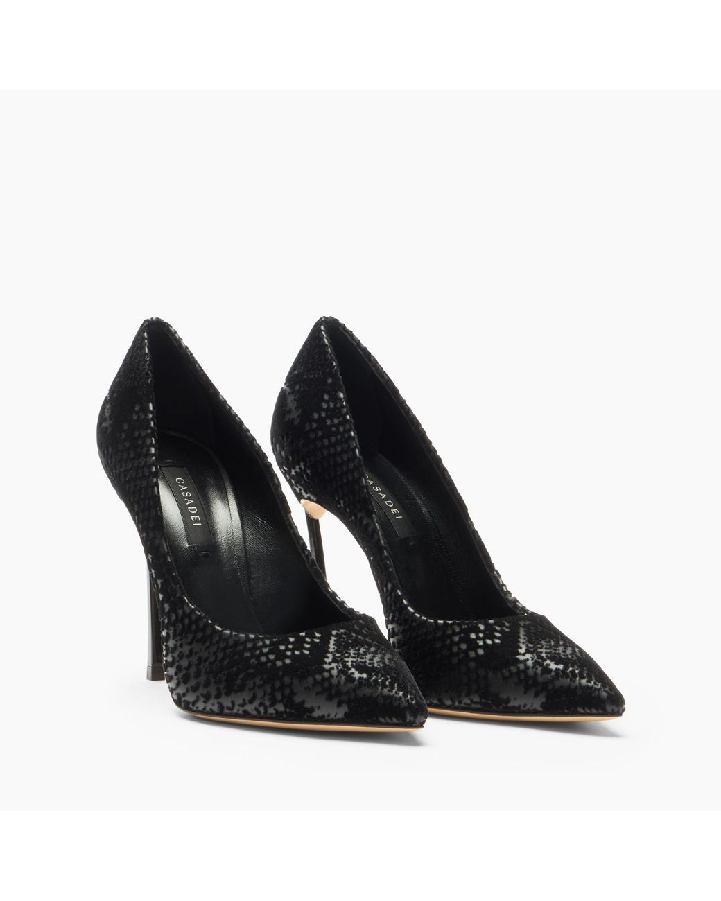Casadei Black Blade Kitana Pump