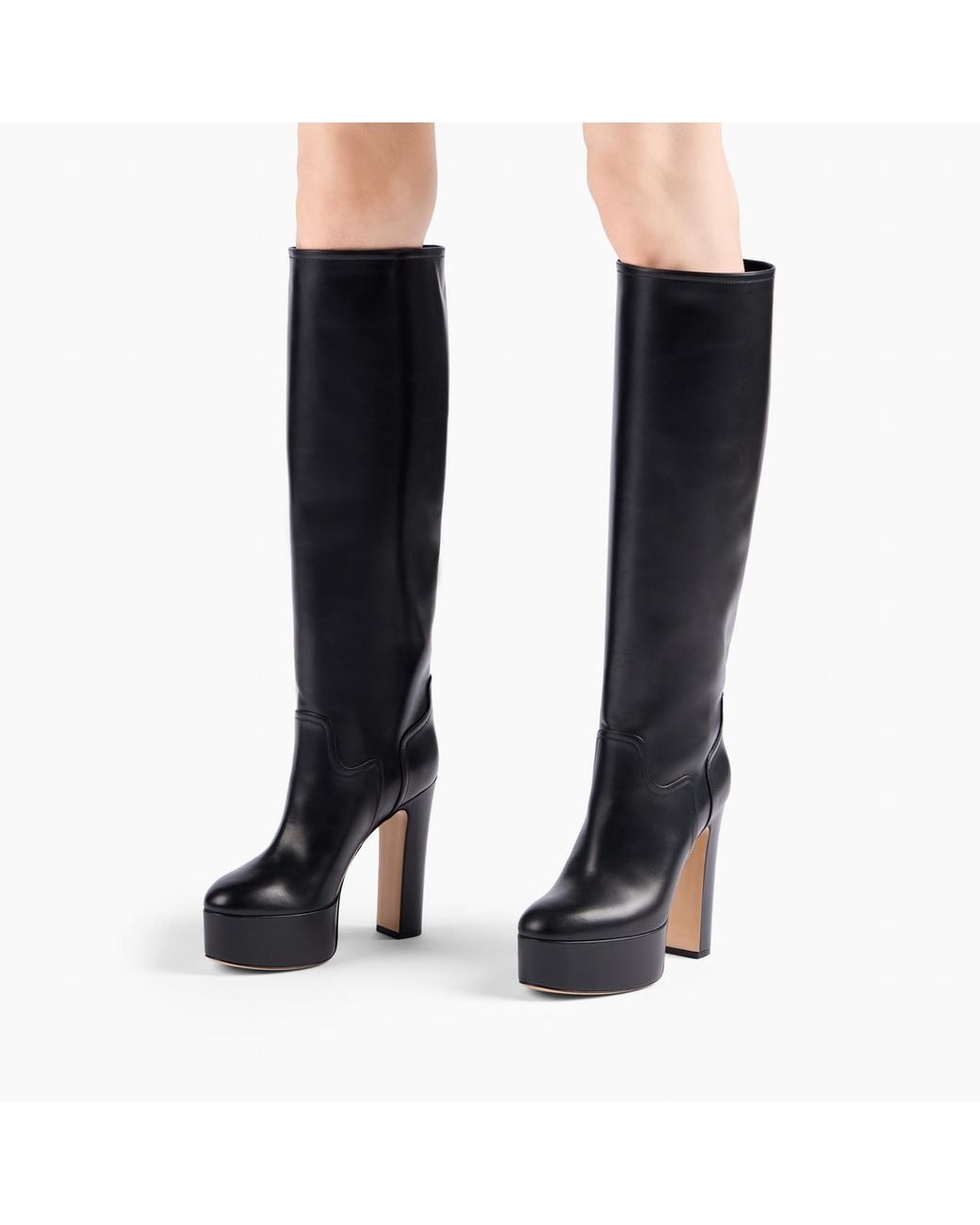 Casadei Black Patty Boot
