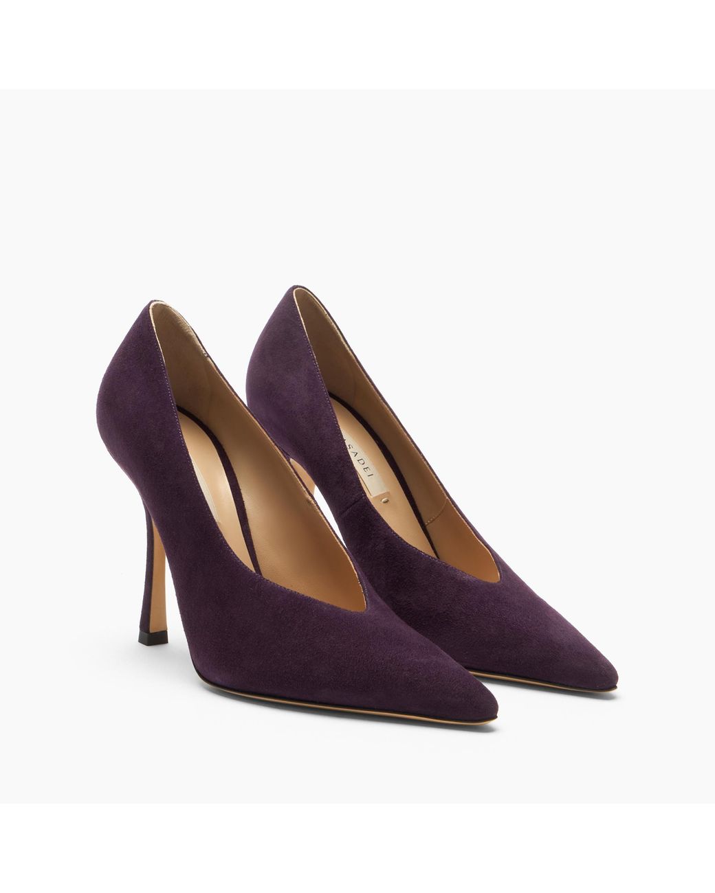 Casadei Purple Nina Pump