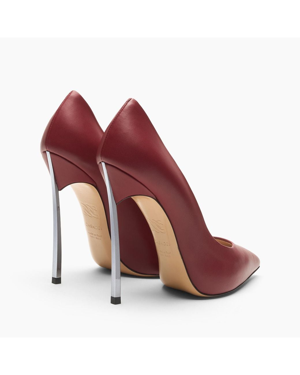 Casadei Red Blade Minorca Pump