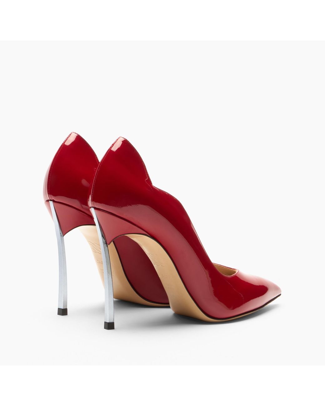 Casadei Red Blade My Love Pump