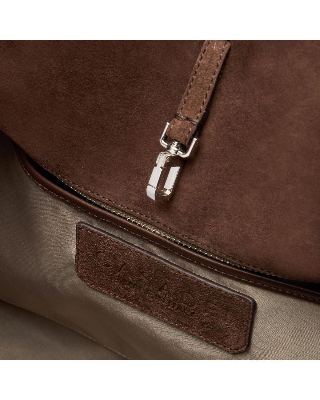 Casadei Brown Park Avenue Bag