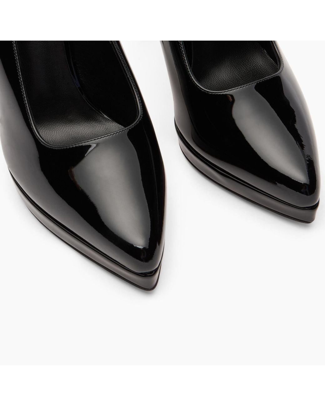 Casadei Black Michelle Platform Pump