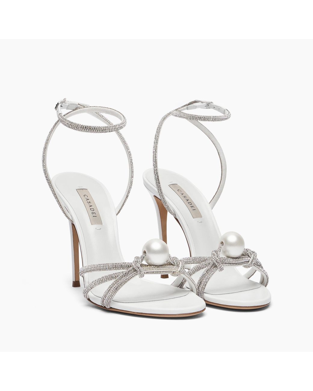 サンダル・ミュール CASADEI Embellished fabric Labuan thong slippers Casadei Embellished Fabric Labuan Thong Slippers | italist