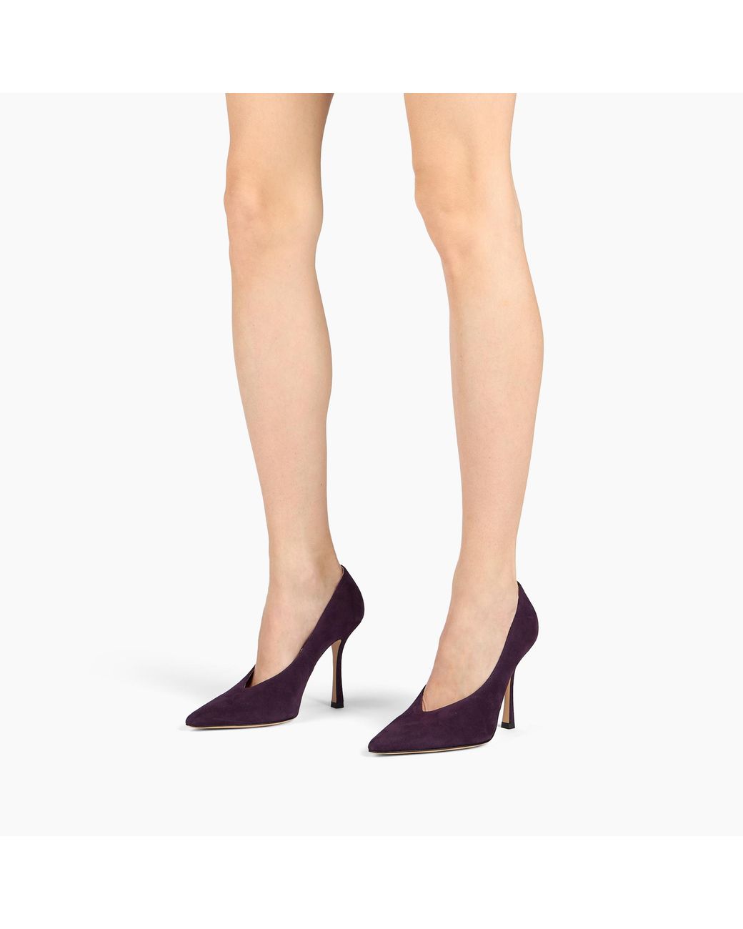 Casadei Purple Nina Pump