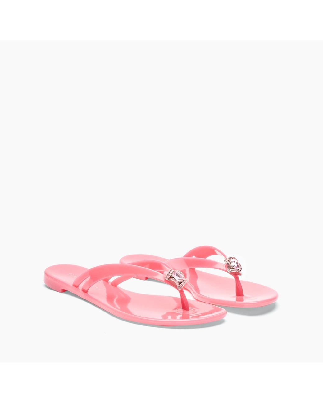 Casadei Pink Jelly Flip Flops