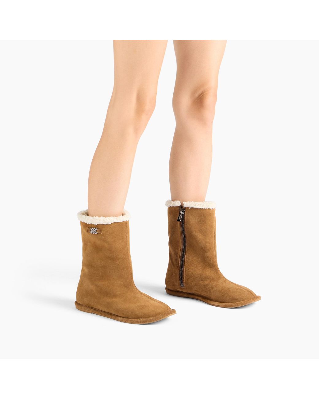 Casadei Brown Village Renna Ankle Boot