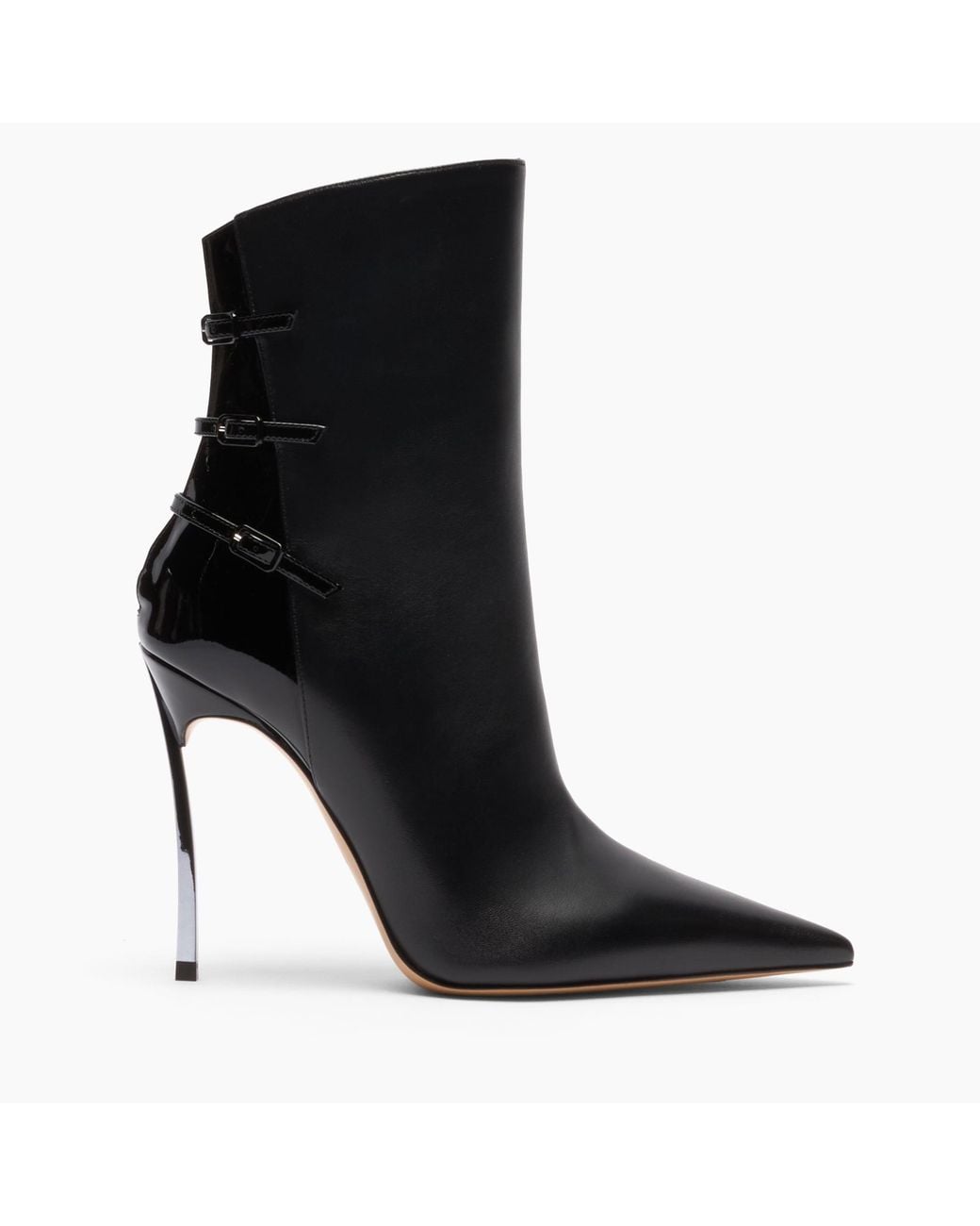Casadei Black Superblade Ankle Boot