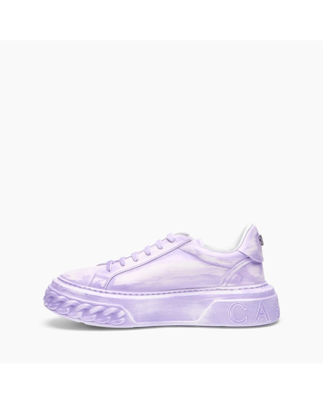 Casadei Purple Off Road Painting Sneaker