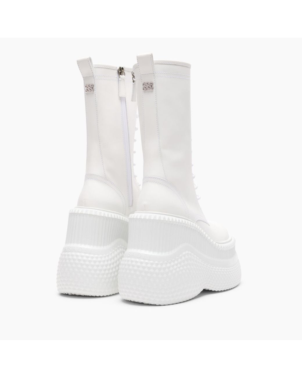 Casadei White Mammouth Boot