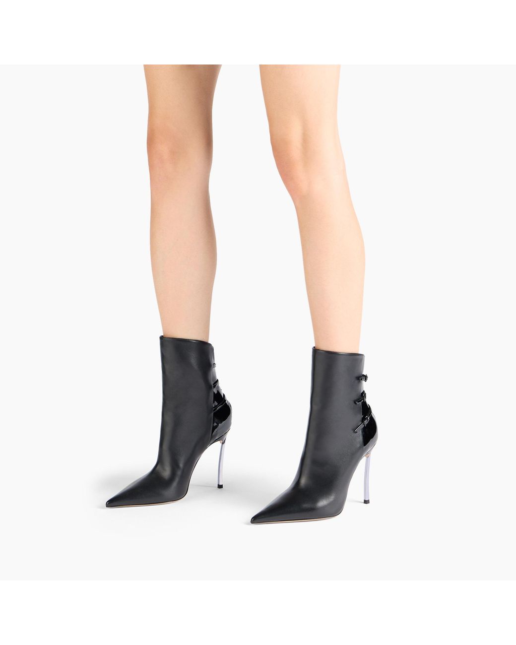 Casadei Black Superblade Ankle Boot