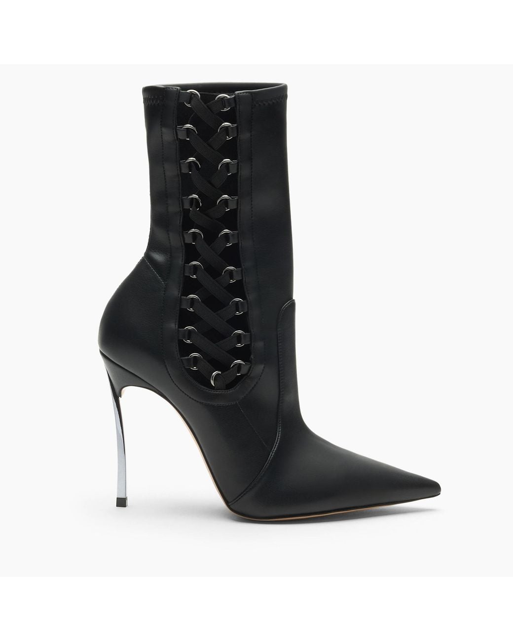 Casadei Black Superblade Tempest Ankle Boot