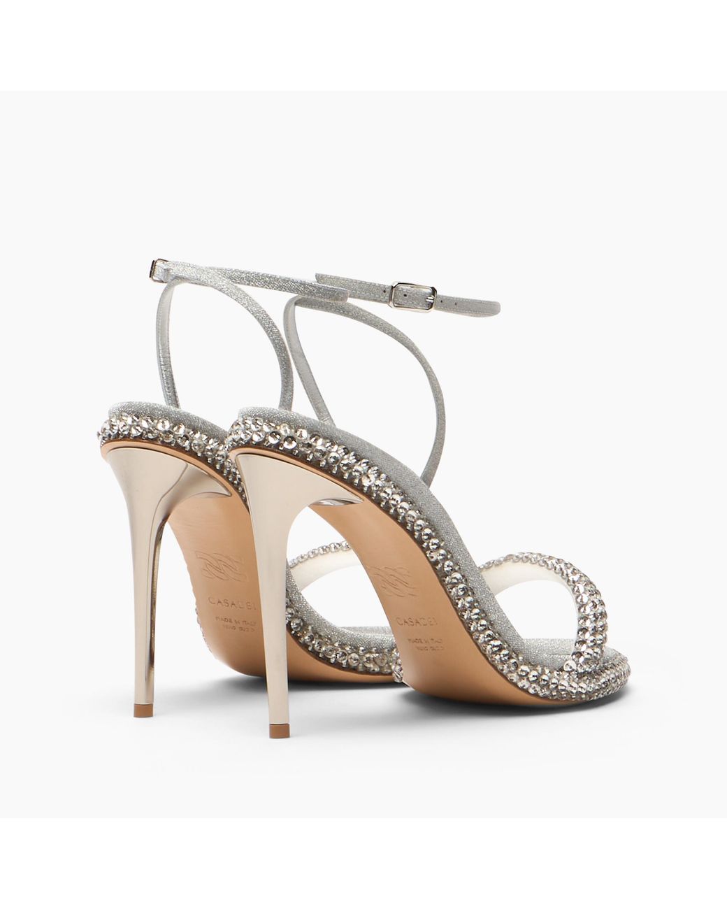 Casadei White Sirio Sandal