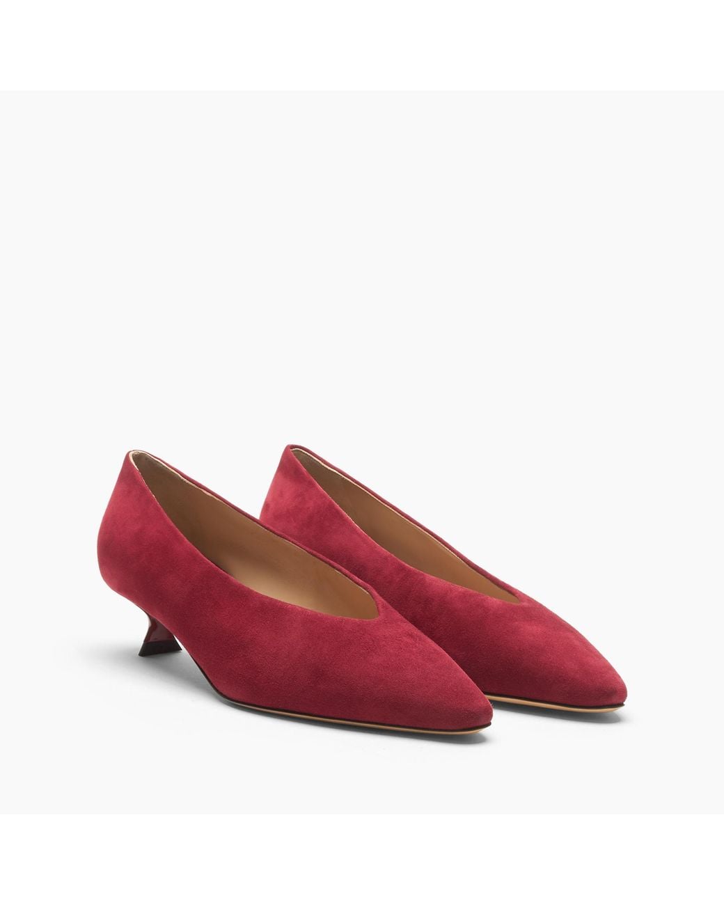 Casadei Red Giselle Pump