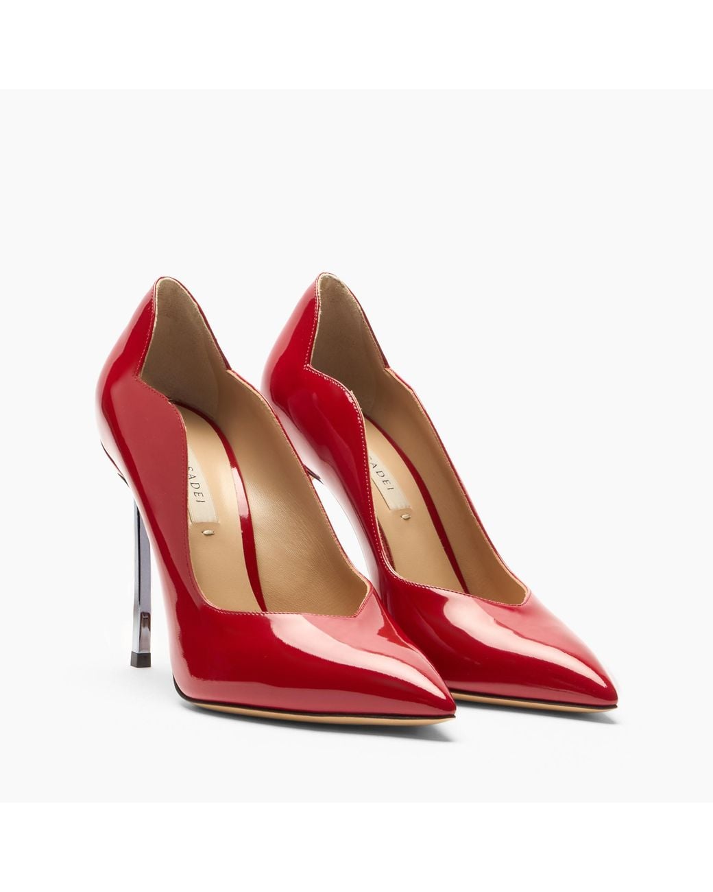 Casadei Red Blade My Love Pump
