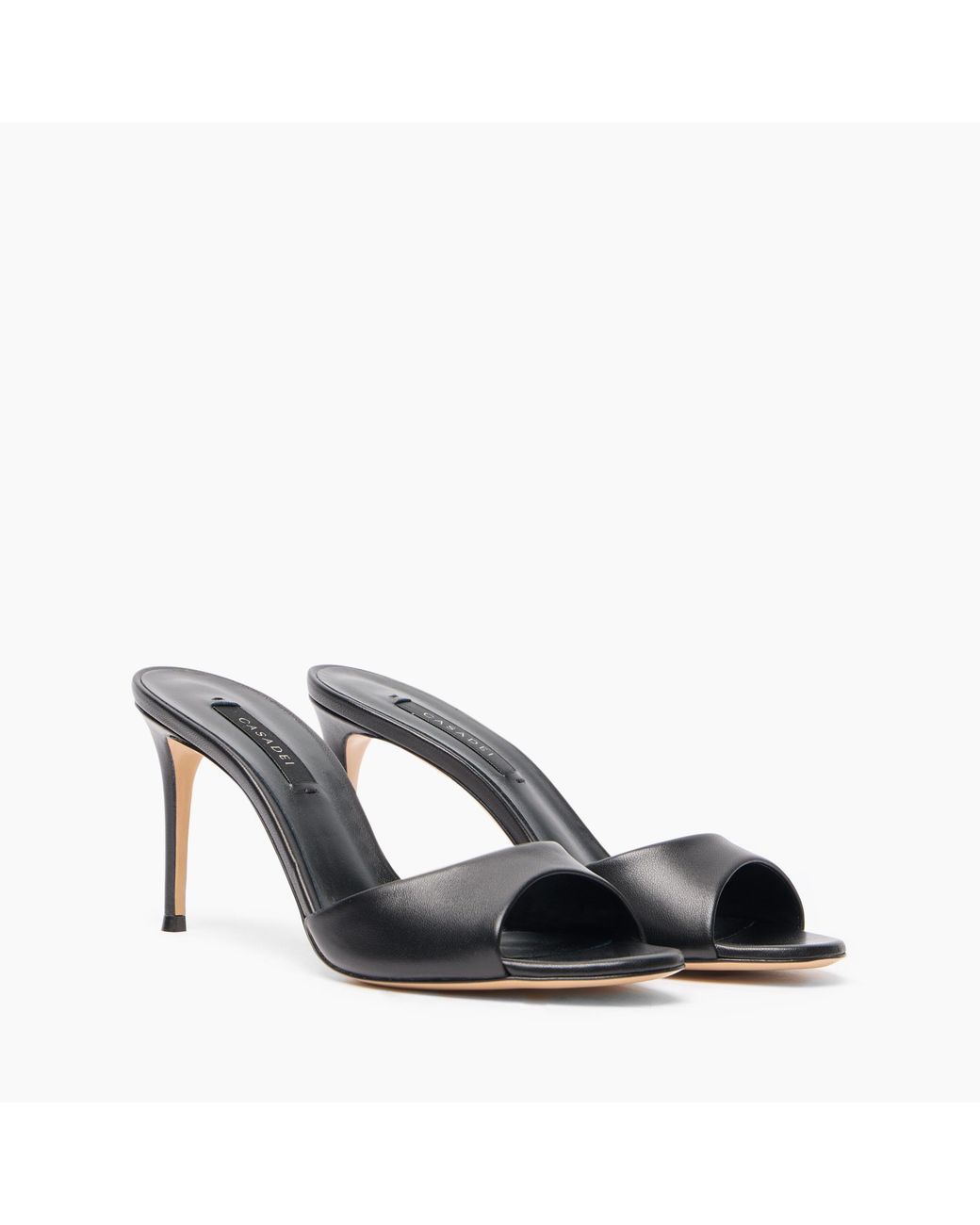 Casadei Black Julia Minorca Mule