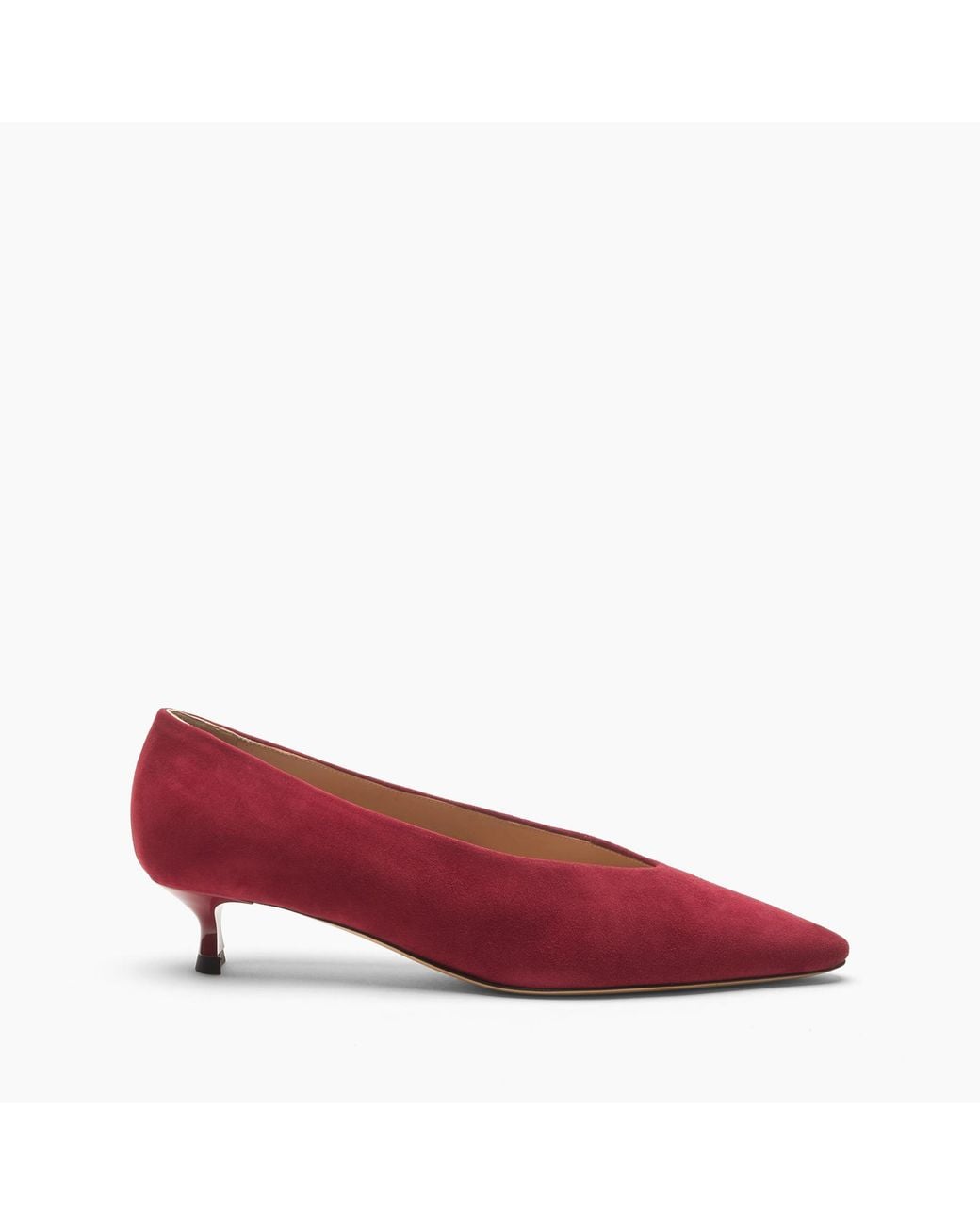 Casadei Red Giselle Pump