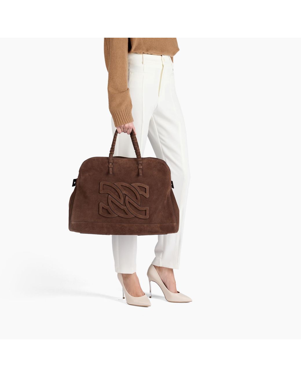 Casadei Brown Park Avenue Bag