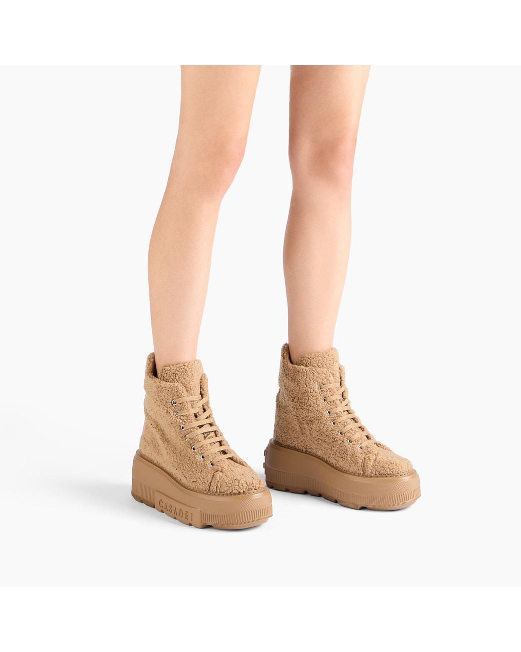 Casadei Brown Nexus Peak Sneaker