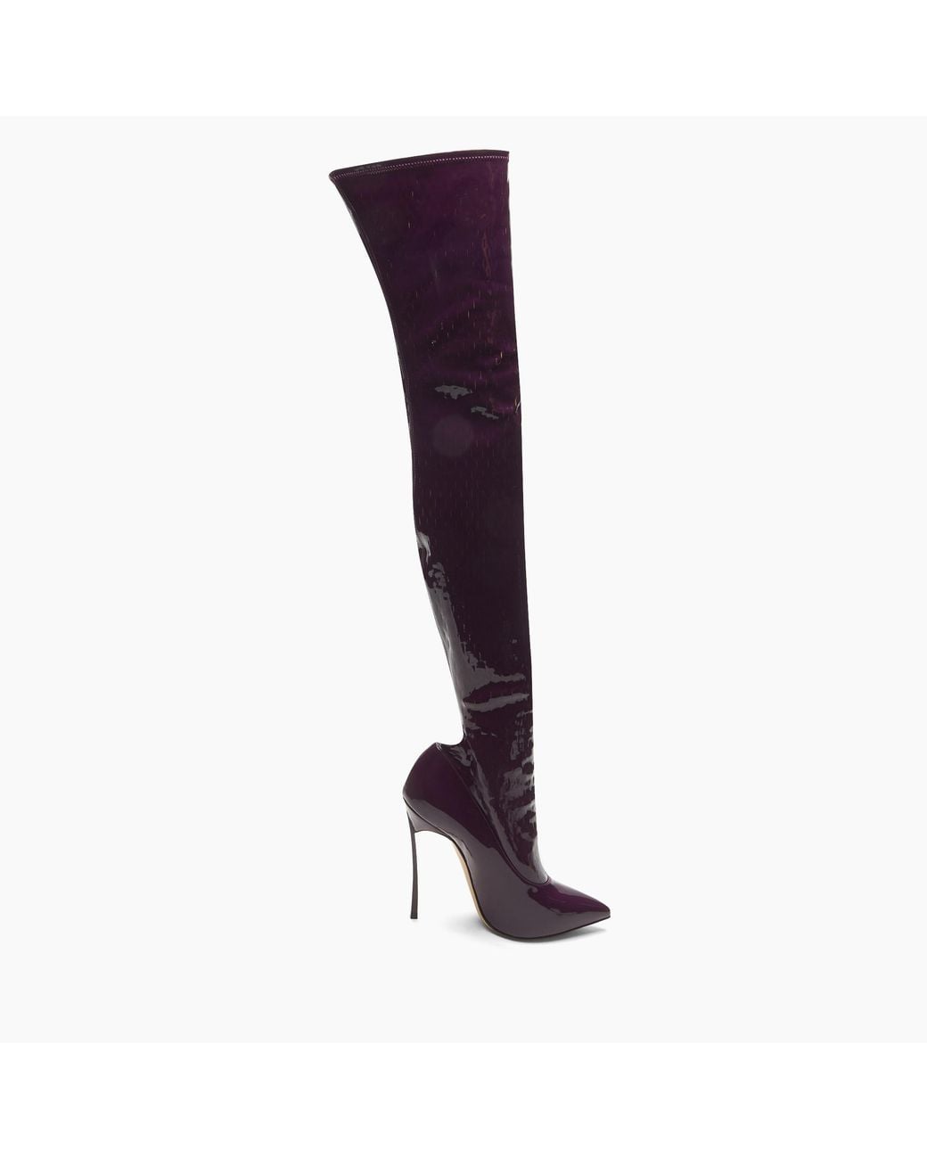 Casadei Purple Ultravox Over The Knee