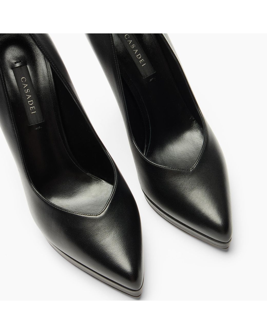 Casadei Black Micheele Minorca Pump