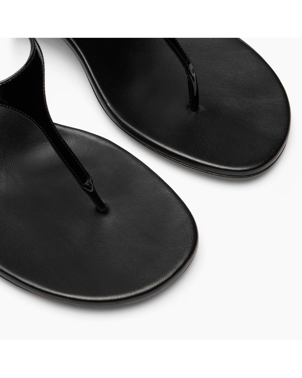 Casadei Black Belle Epoque Infradito Tacco