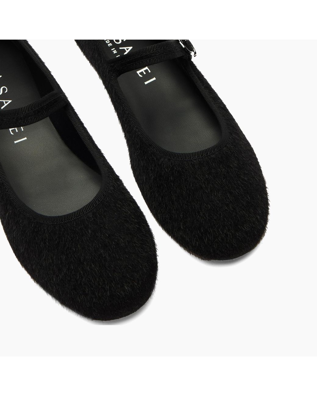 Casadei Black New Ballet Flat
