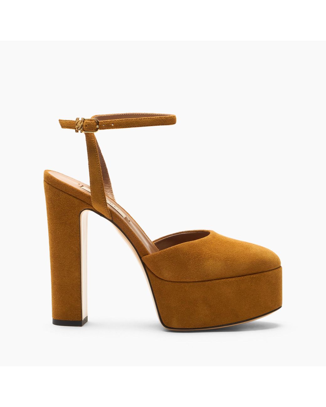 Casadei Brown Patty Platform Renna Sandal