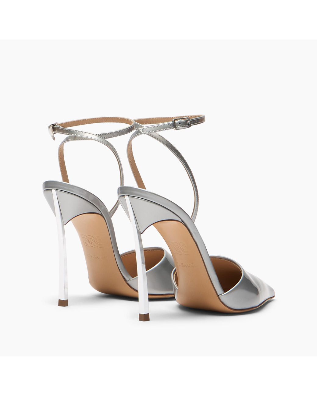 Casadei White Superblade Sharp Pump Samurai