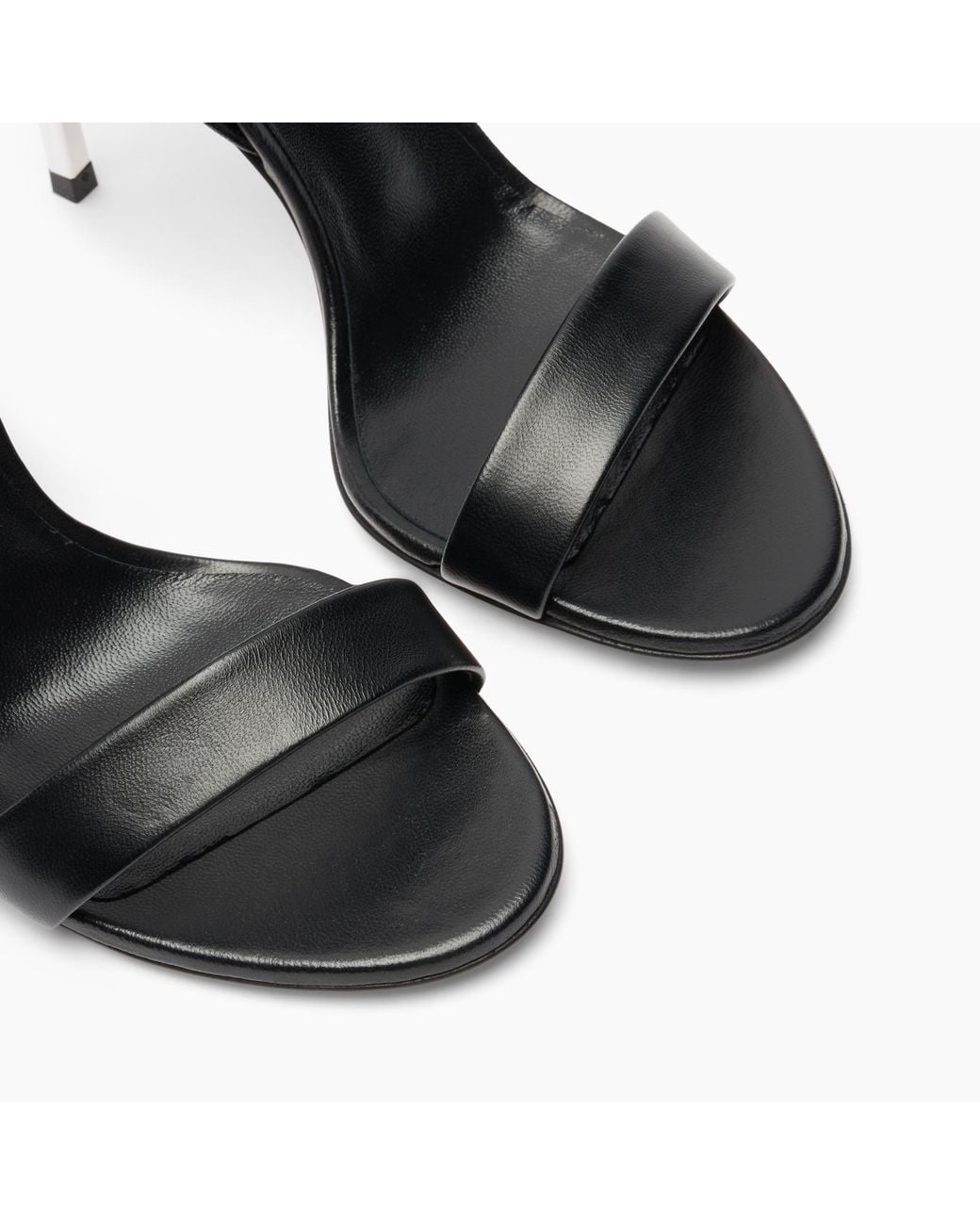 Casadei Black Cappa Blade Minorca Sandal