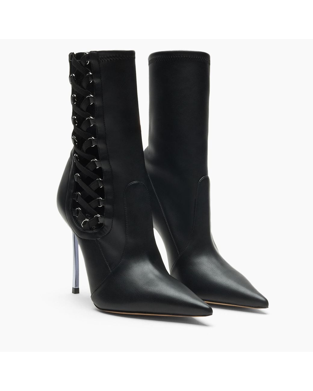 Casadei Black Superblade Tempest Ankle Boot