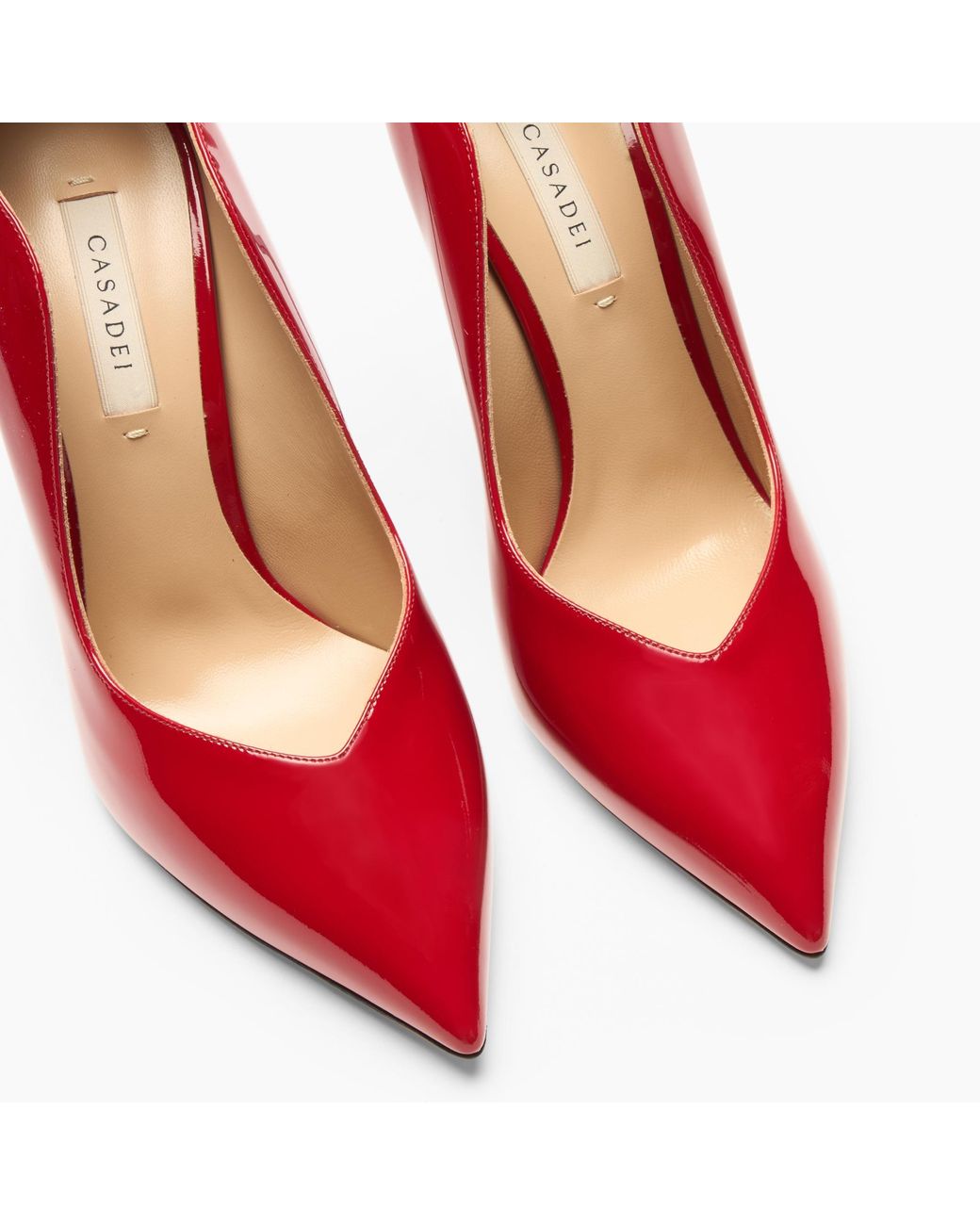 Casadei Red Blade My Love Pump